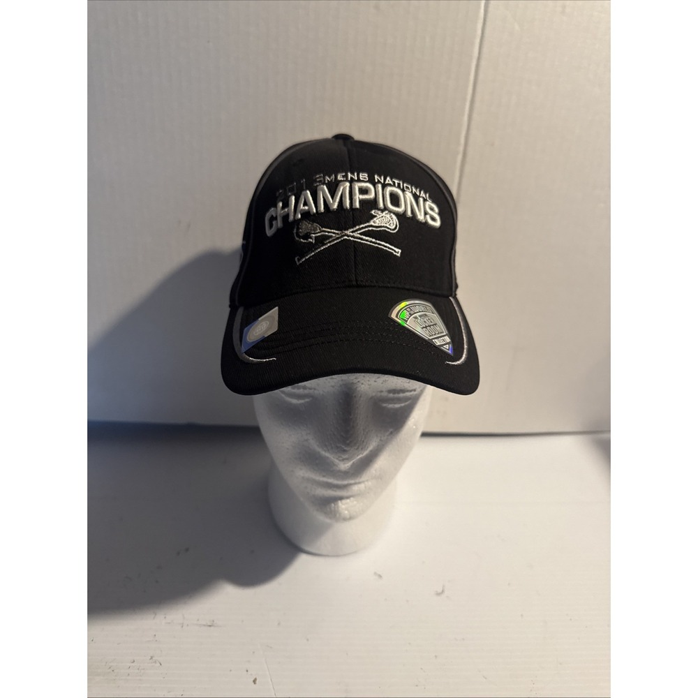 DUKE Lacrosse 2013 Mens‎ National Champions Strap Back Hat Cap W/ NCAA  Logo